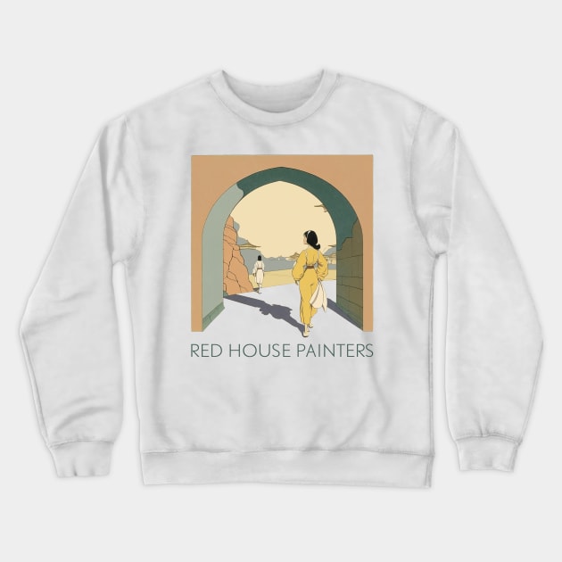 Red House Painters  ^^^^^^ Fan Art Design Crewneck Sweatshirt by unknown_pleasures